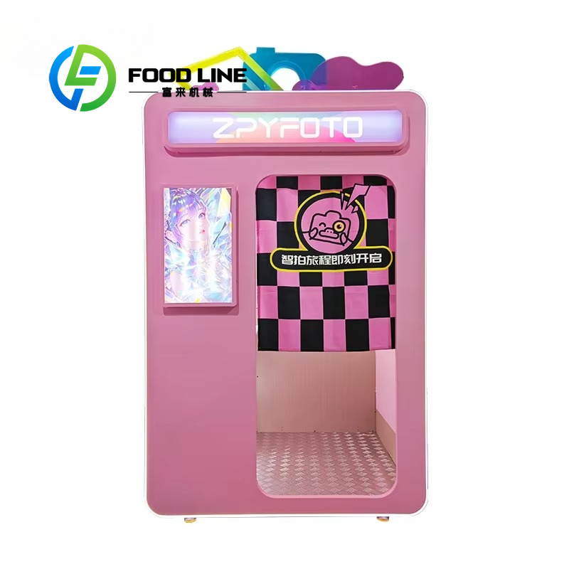 Photo Booth Machine - カスタマイズ可能なマーウェイ人気商品ポータブルセルフサービス自撮りフォトブースキオスク21.5インチタッチスクリーンフォトブース自動販売機卸売