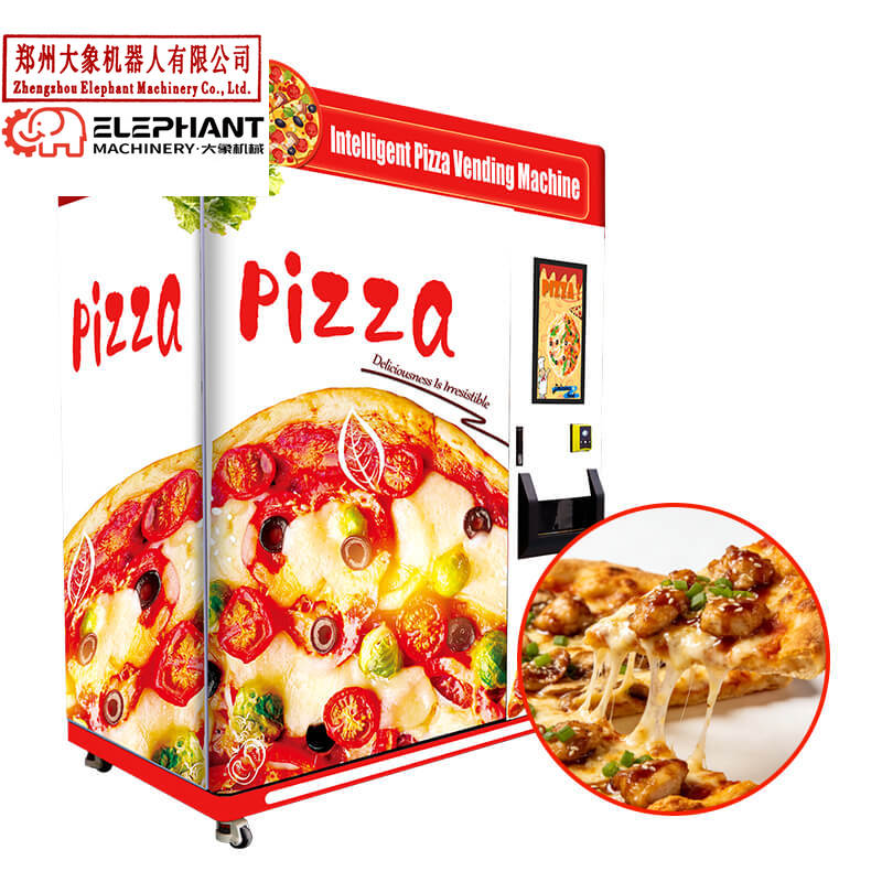 Commercial Vending Machine - カスタマイズ可能な人気55インチタッチスクリーンXY軸搭載業務用ファストミール・フレッシュフード・ホットピザ自動販売機