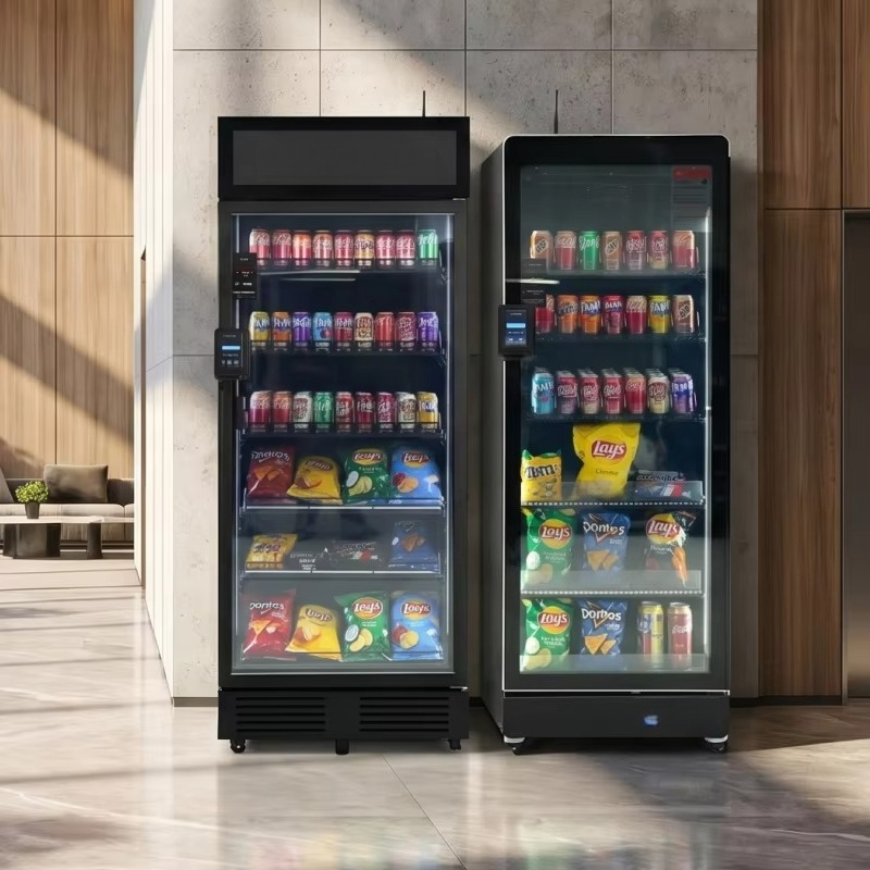 Commercial Vending Machine - スマートリテールキオスク自動販売機タッチディスプレイキャッシュレス決済商業販売機器