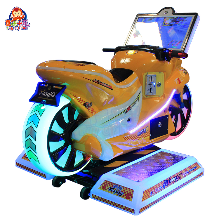 Coin Operated Kiddie Ride - 屋内遊園地子供用バイクレースアーケードマシンコイン式キッズライドゲーム機販売中