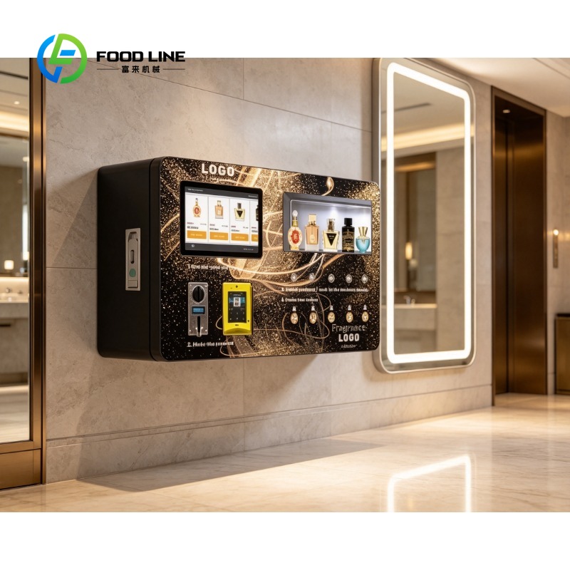 Bill Acceptor Vending - コイン式香水自動販売機工場供給、屋内商業モール向け完全な紙幣受取機とカードリーダーシステム