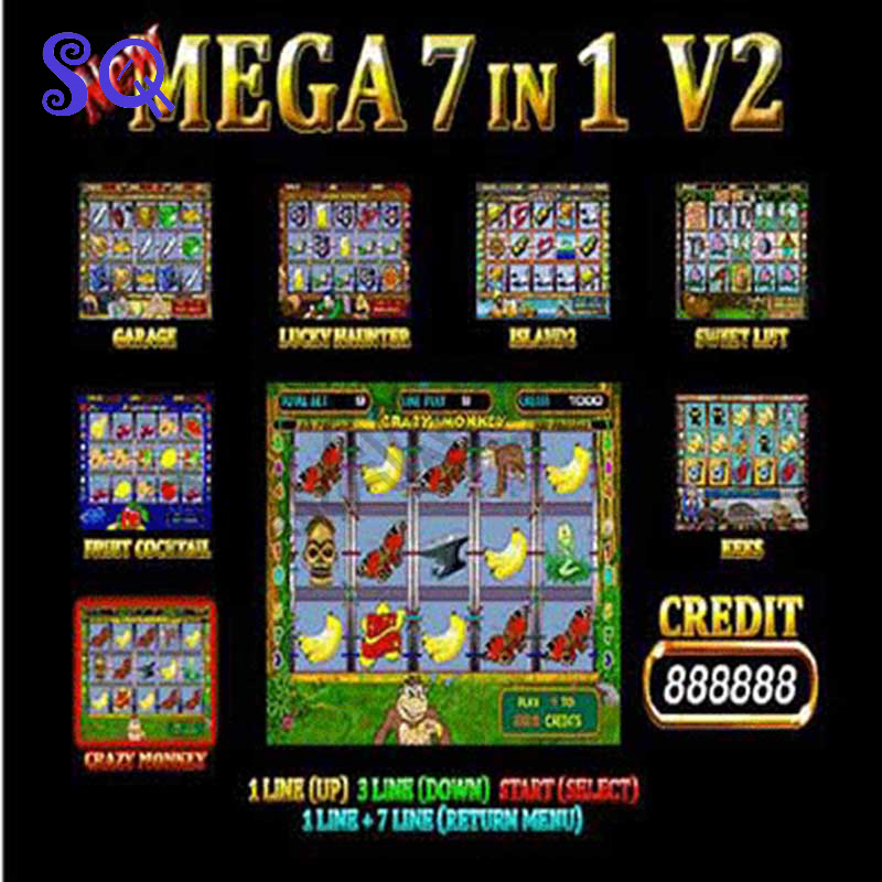 Fruit Slot Machine - マルチスロットゲームゲーム機メガ 7 で 1 マザーボードアーケードアミューズメントゲーム PCB