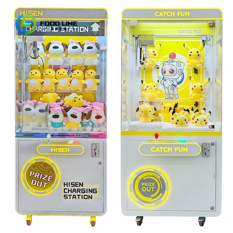 Japanese Arcade Vending Machine - カスタマイズ可能なミニメタルクレーンゲーム機（日本語・英語対応）エンターテイメントセンターアーケード景品販売用