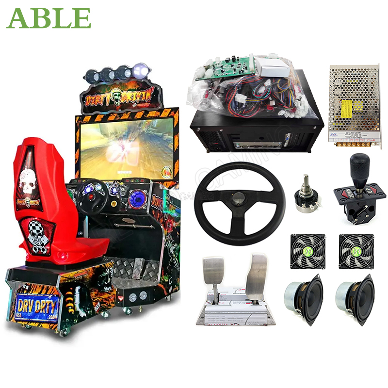 Fruit Slot Machine - ダーティビン-アーケードゲームマシン,完全なキット,コイン操作,ビデオシミュレーター,自動車,レース