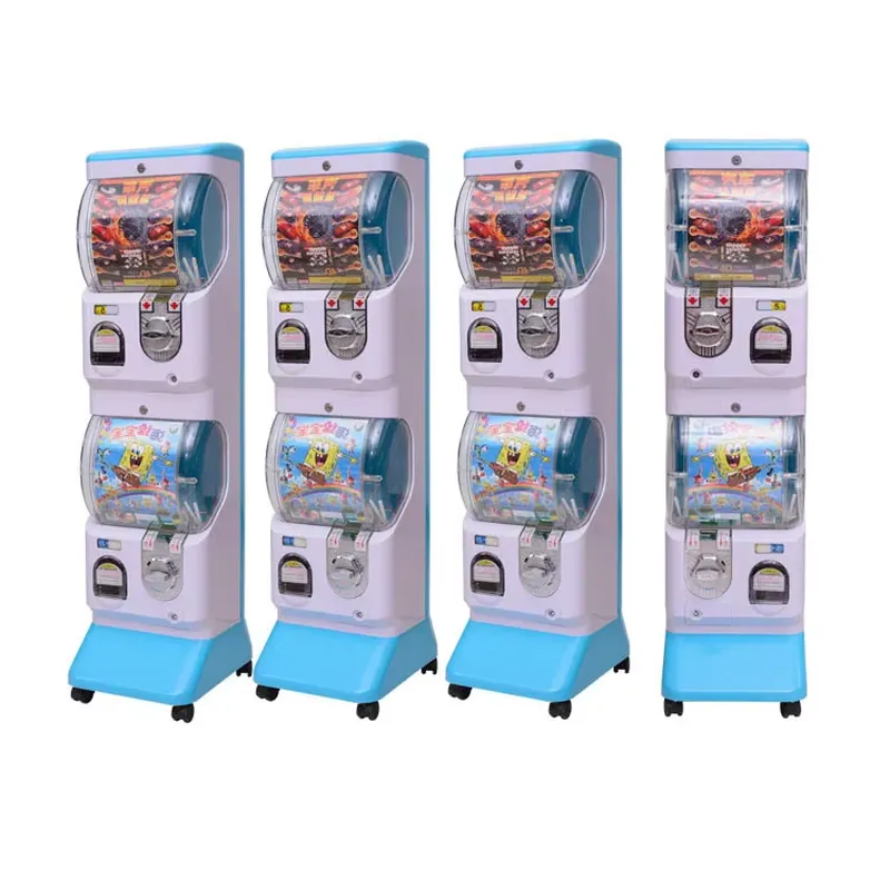 Japanese Arcade Vending Machine - ガチャポンマシン、トークン式、エッグツイストガチャ、おもちゃカプセル自動販売機、ミニアーケードゲーム、コイン式