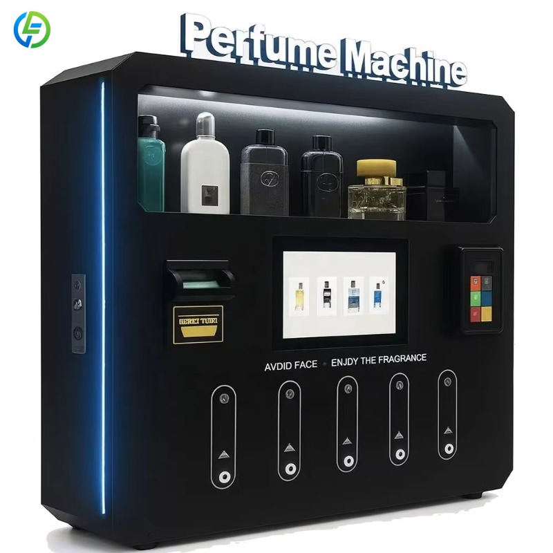 Arcade Card Vending Machine - カナダ製カスタム自動青色香水噴霧販売機は、コイン/カード/紙幣で支払います。