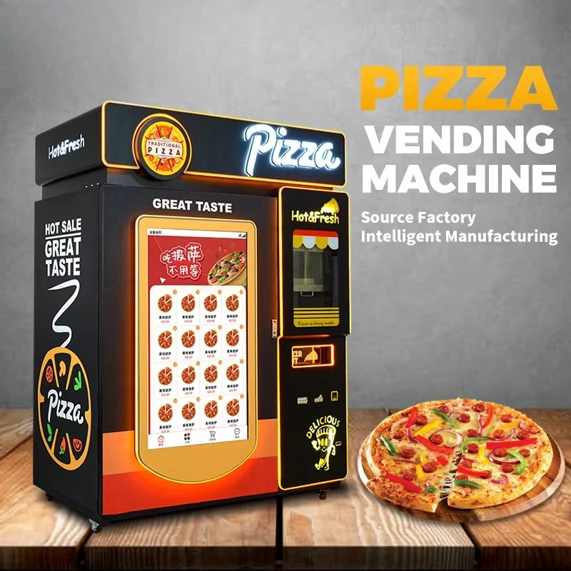 Commercial Vending Machine - YGカスタマイズ24時間全自動タッチスクリーンピザ自動販売機商業事業利益自動クレジットカード機
