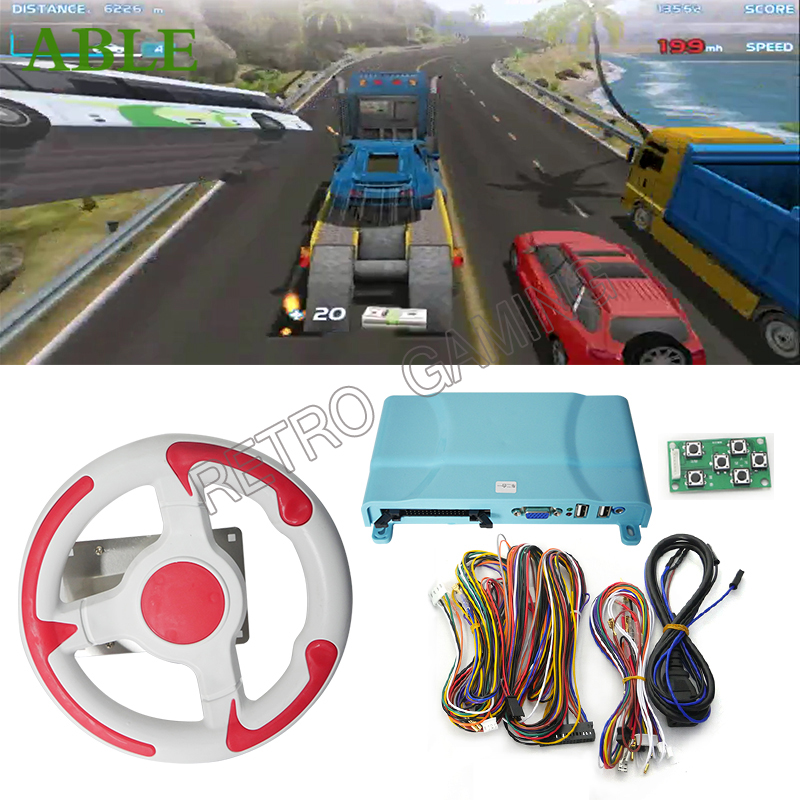 Whack A Mole Arcade - レーシングカー用クレイジースピードレーシングマザーボードステアリングホイール,シミュレーションチケット,ビデオゲーム機