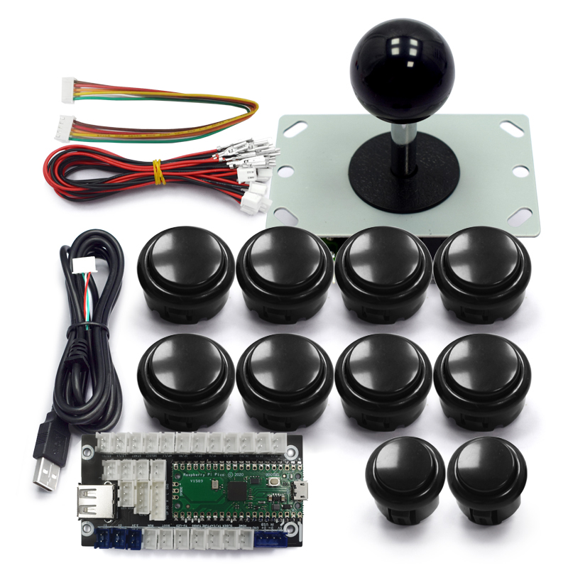 Arcade Game Cabinet - コピー三和アーケードゲーム DIY キット 8 ウェイジョイスティックプッシュボタン USB