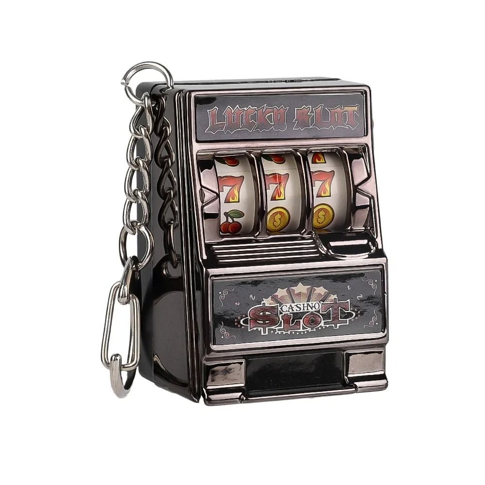 ミニギャンブルスロットマシンキーホルダー、クリエイティブアー - Fruit Slot Machine のレビューと価格