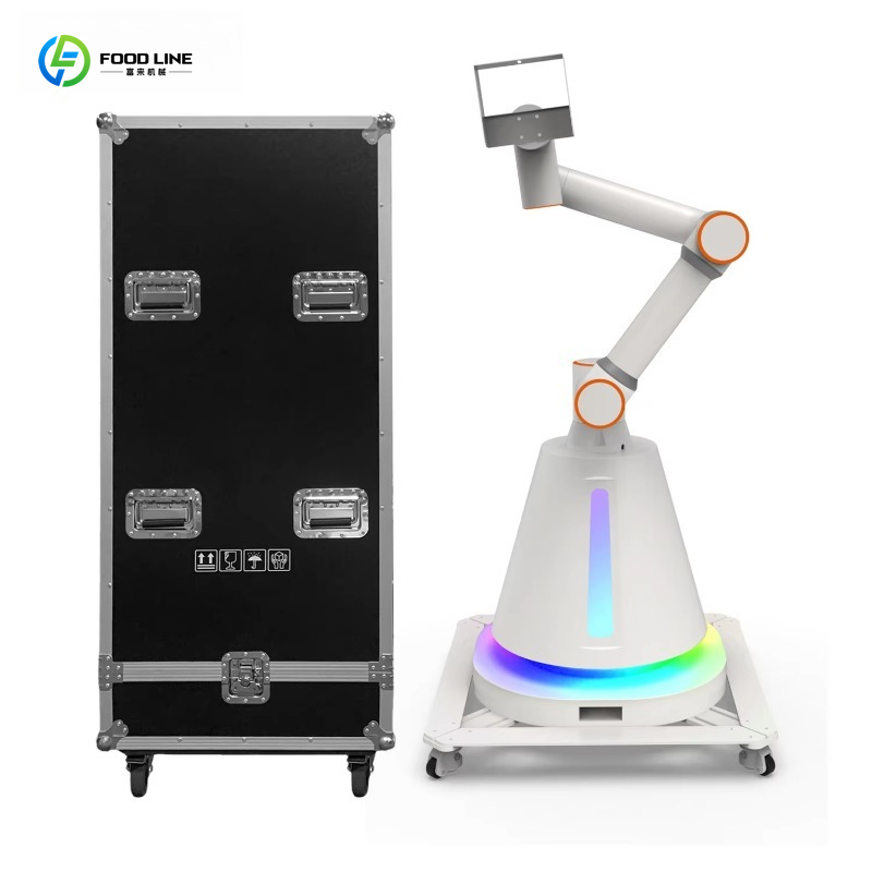 カスタマイズされた6軸回転ロボットアームフォトブースマシン、 - Photo Booth Machine のレビューと価格