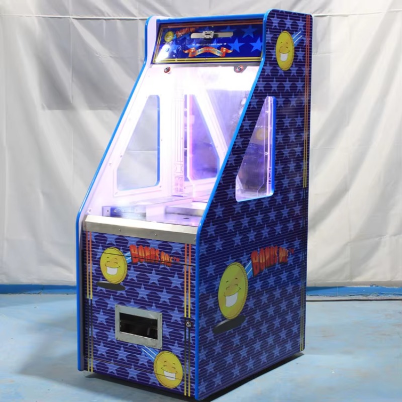 カスタム製造の新型コイン式アーケードゲーム機、バウンスコイン - Coin Pusher Machine のレビューと価格