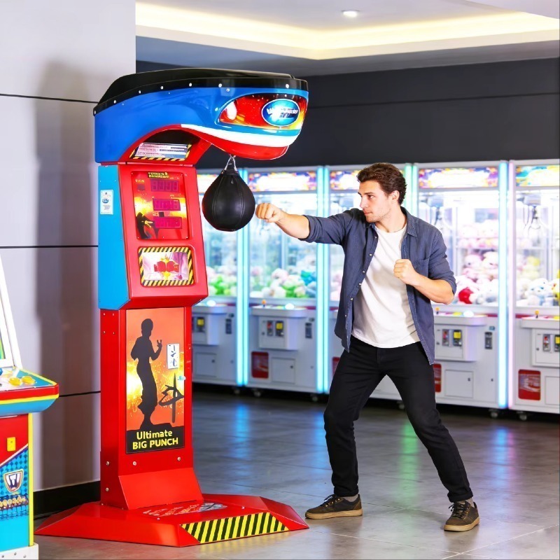 業務用パンチングマシン ビッグキング 新型電子ボクシングゲー - Vending Game のレビューと価格