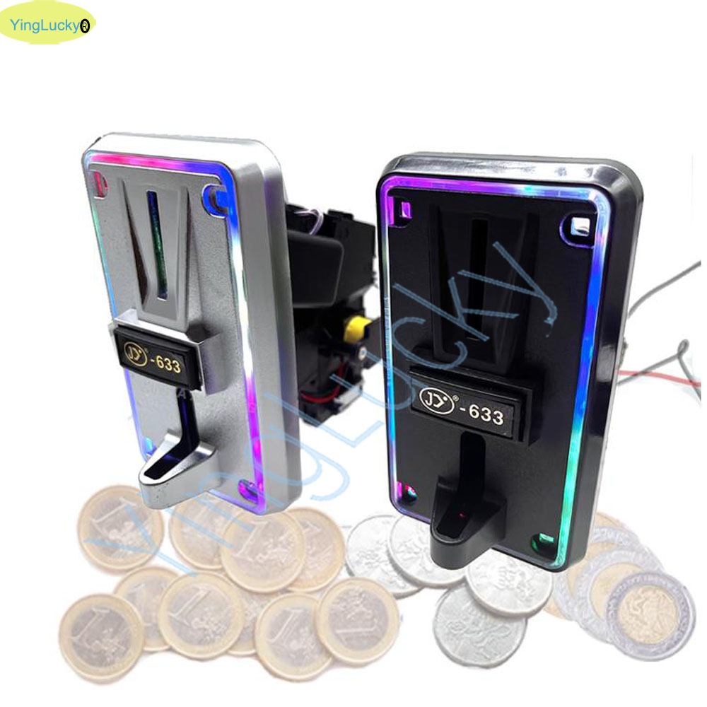 カラフルなLEDマルチコインアクセプターコインセレクター、ユ - Arcade Vending & Laundry Revenue のレビューと価格