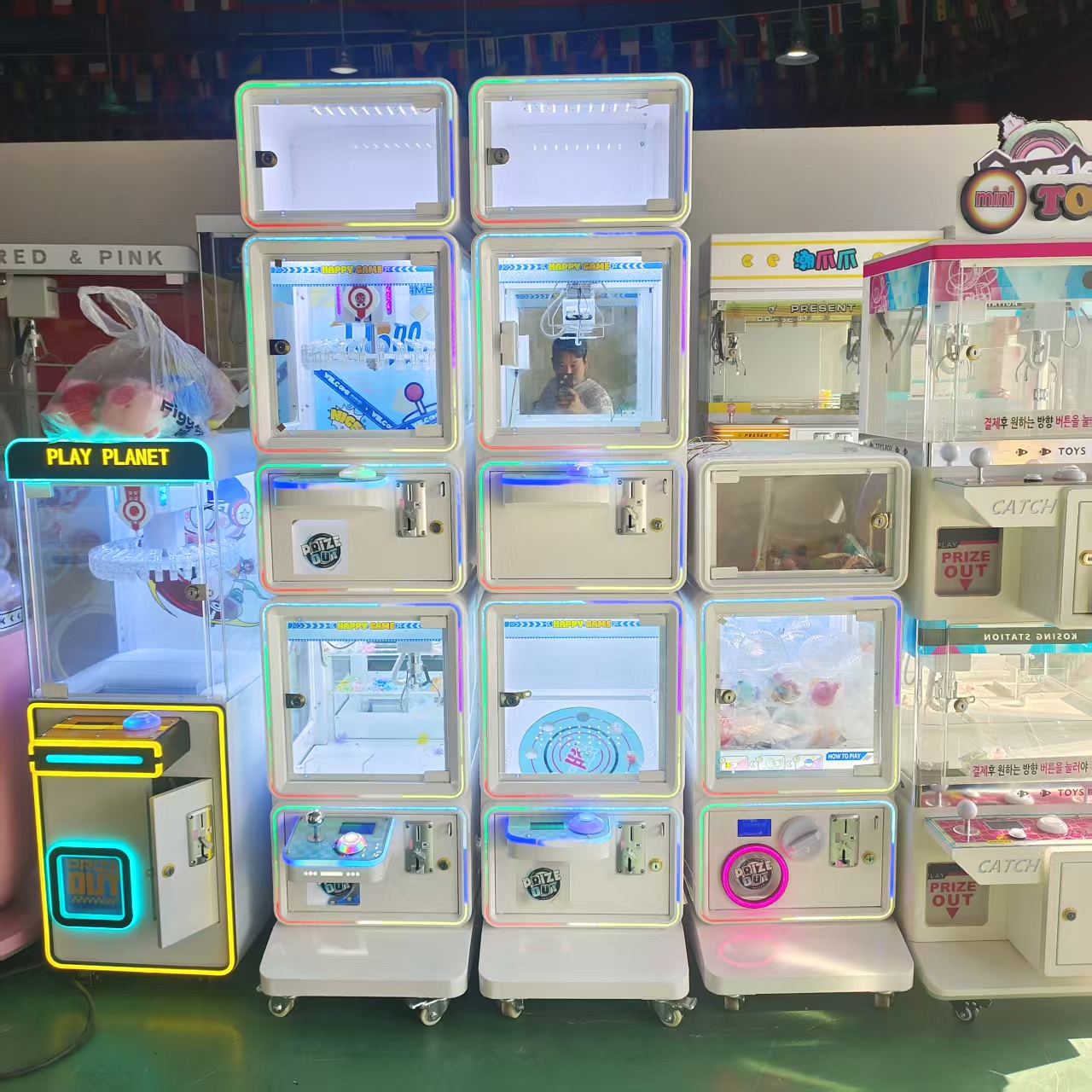 業務用メガミニクレーンゲーム機、高収益コイン式アーケードゲー - Arcade Machine Profit のレビューと価格
