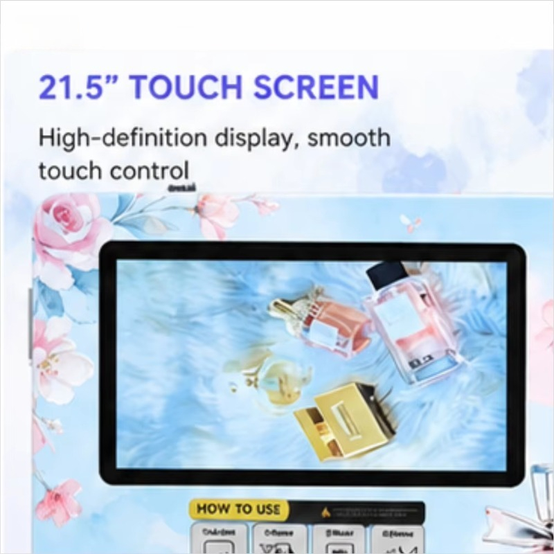 コイン式香水自動販売機工場供給、屋内商業モール向け完全な紙幣 - Bill Acceptor Vending のレビューと価格