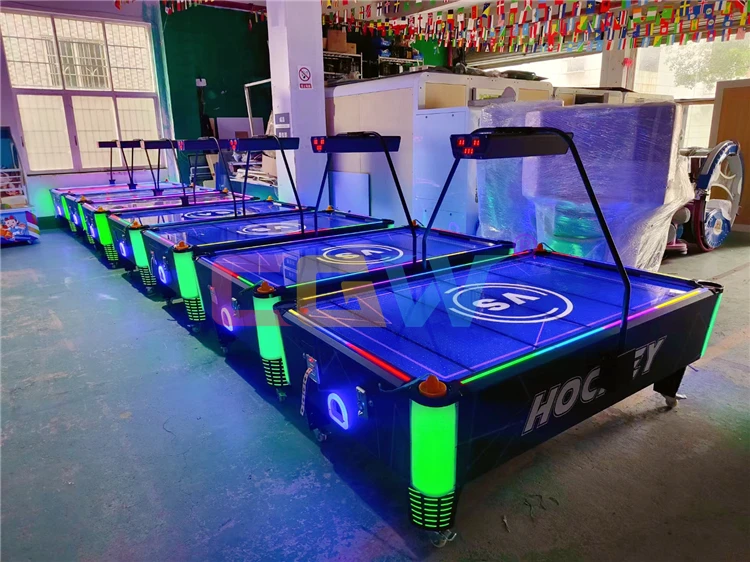高収益遊園地コイン式エアホッケー2人用エアホッケーゲーム機ア - Arcade Machine Profit のレビューと価格