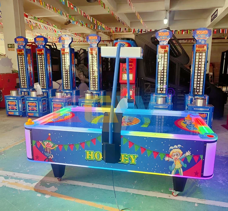 高収益遊園地コイン式エアホッケー2人用エアホッケーゲーム機ア - Arcade Machine Profit のレビューと価格