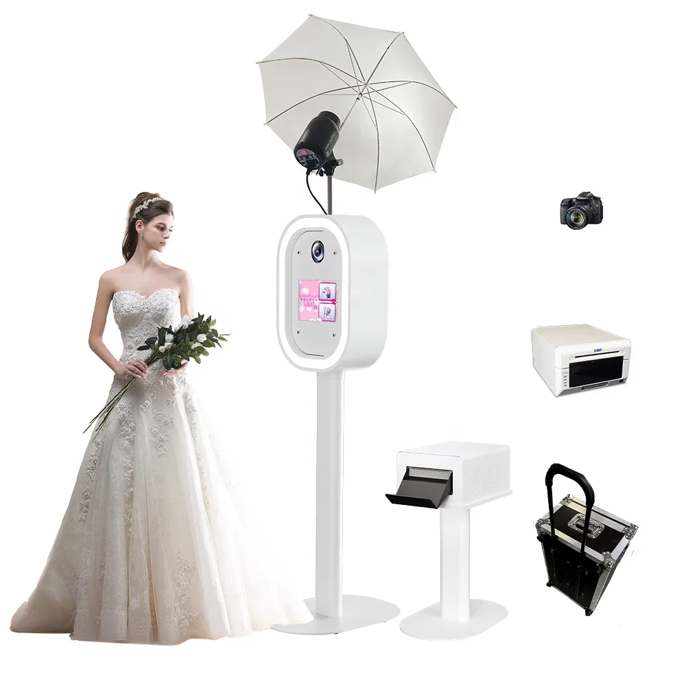 持ち運び可能なデジタル一眼レフ写真ブースマシン、インスタント - Photo Booth Machine のレビューと価格
