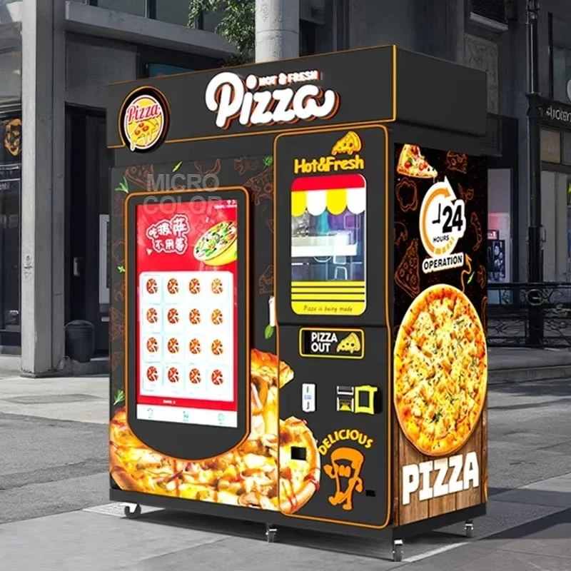 YGカスタマイズ人気革新的セルフサービスピザ自動販売機全自動 - Commercial Vending Machine のレビューと価格