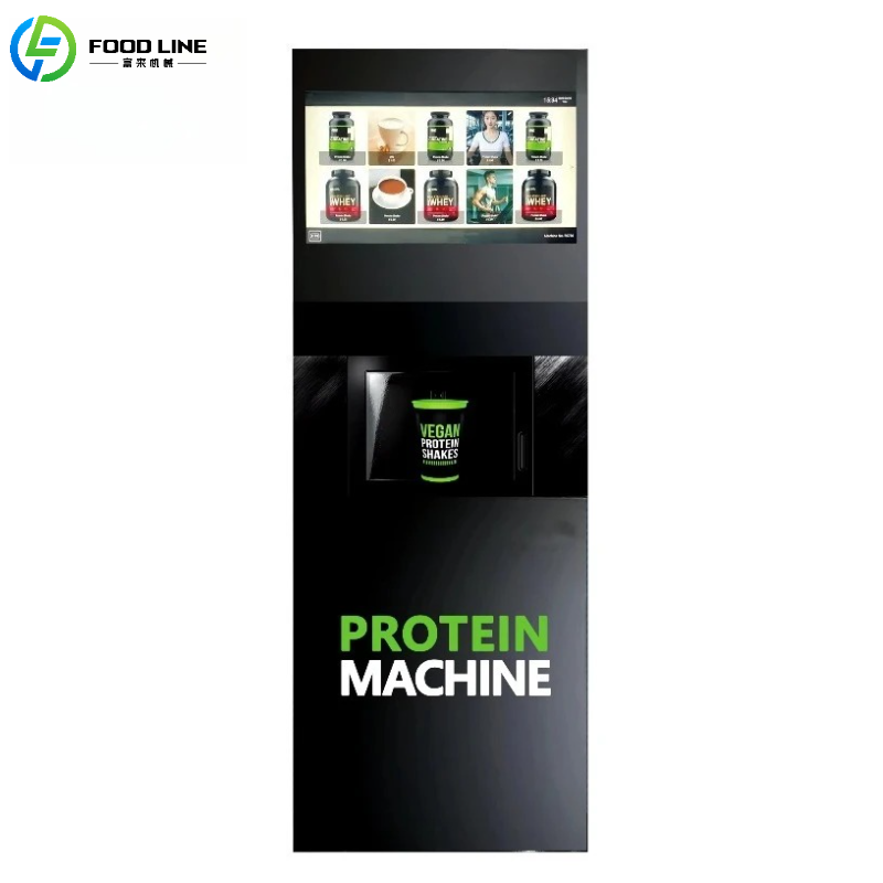 カスタマイズ可能な業務用プロテインシェイク自動販売機タッチス - Commercial Vending Machine のレビューと価格
