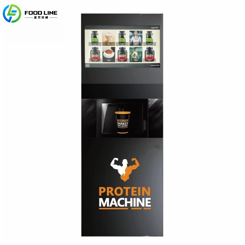 カスタマイズ可能な業務用プロテインシェイク自動販売機タッチス - Commercial Vending Machine のレビューと価格