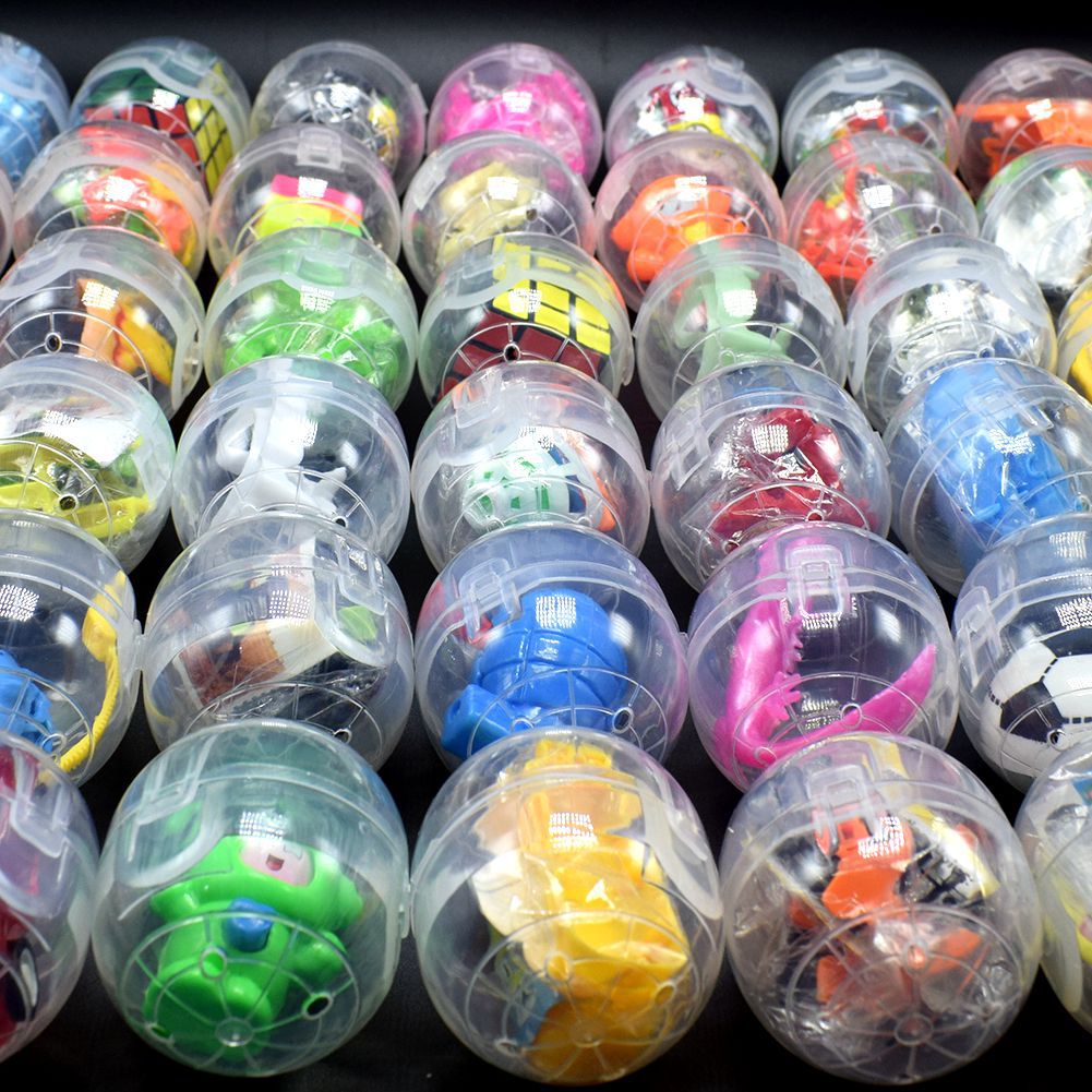 子供用の透明なコイン式ガチャポン,ランダムな人形,クリエイテ - Coin Pusher Machine のレビューと価格