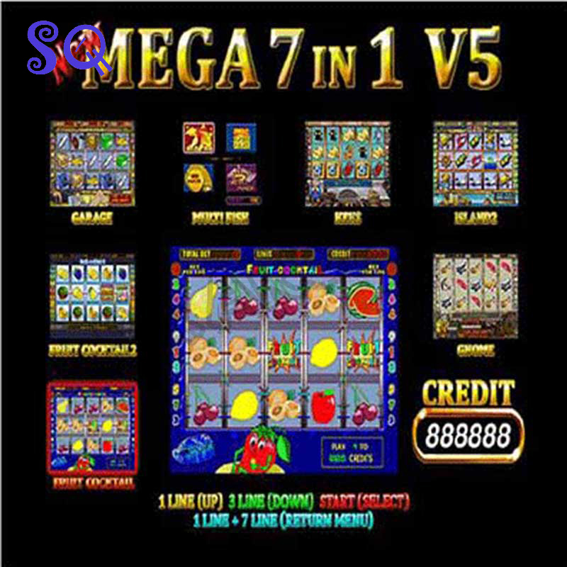 マルチスロットゲームゲーム機メガ 7 で 1 マザーボードア - Fruit Slot Machine のレビューと価格