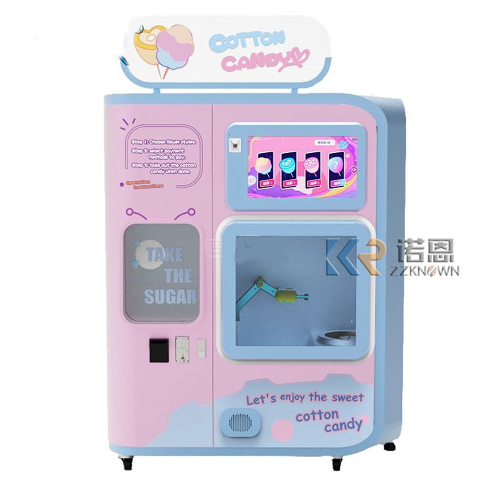工場直販高品質業務用最新カラフルクラウドロールピンクフロスフ - Commercial Vending Machine のレビューと価格