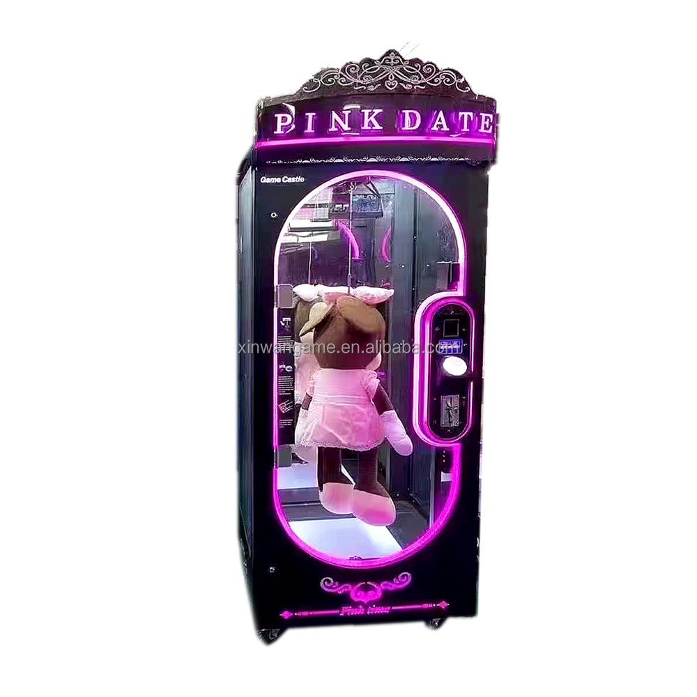 ピンクのデートギフトぬいぐるみキッズスタッカービッグプッシュ - Arcade Toy Claw Vending Machine のレビューと価格