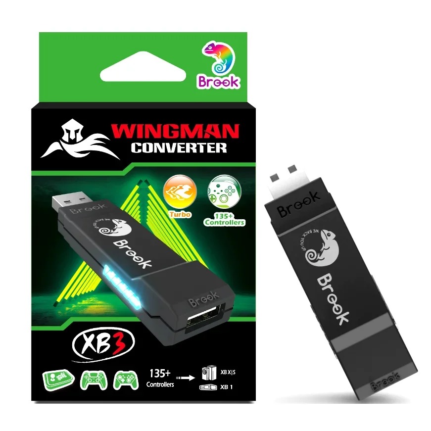 ブルック ウィングマン XB3 コンバーター (Xbox O - Arcade X のレビューと価格