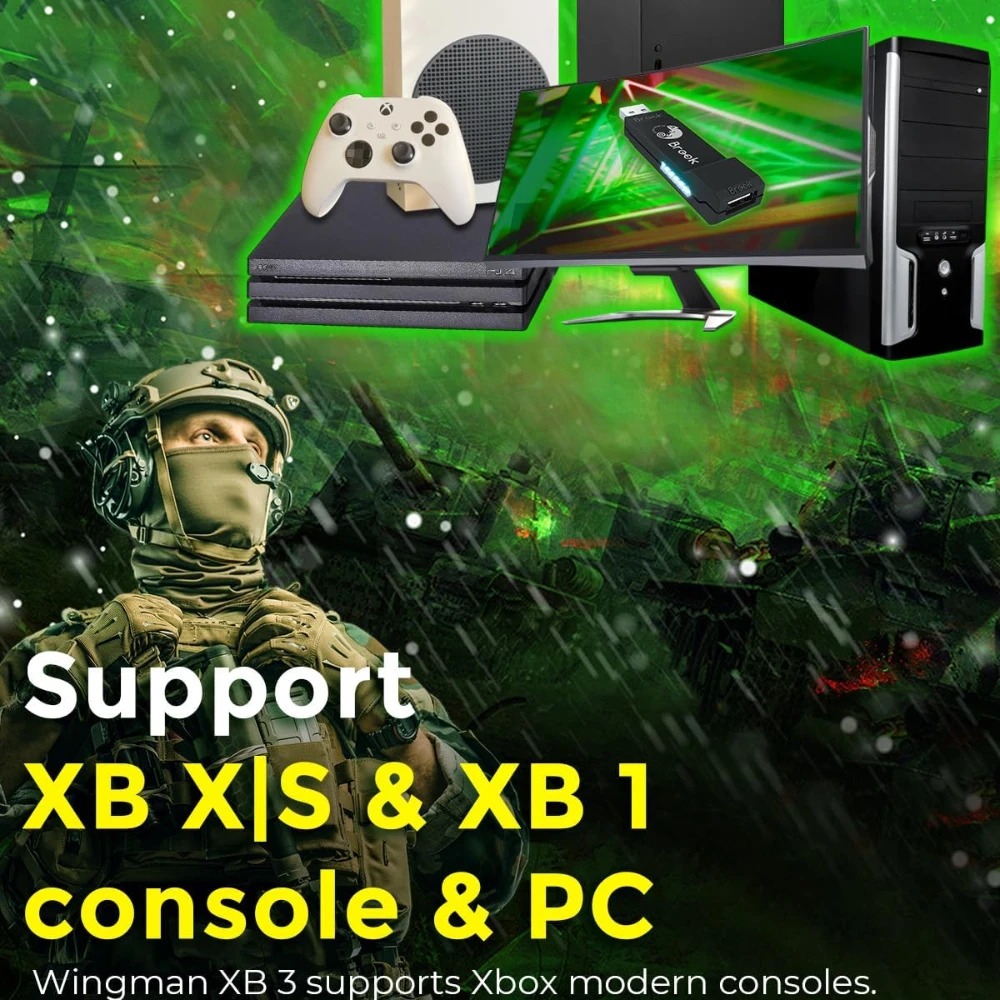 ブルック ウィングマン XB3 コンバーター (Xbox O - Arcade X のレビューと価格
