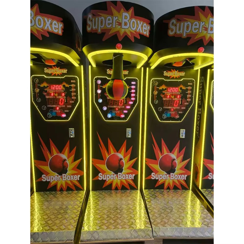 アミューズメント究極ビッグパンチパワーコイン式ボックス型電子 - Arcade Game Coin のレビューと価格
