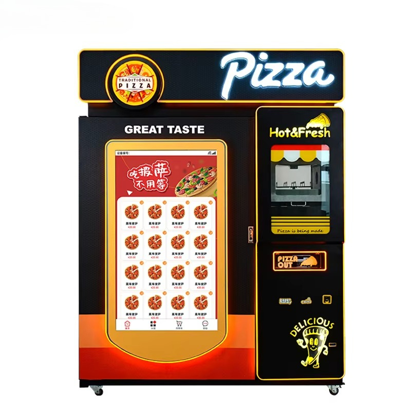24時間全自動タッチスクリーンピザ自動販売機 商業事業利益化 - Commercial Vending Machine のレビューと価格