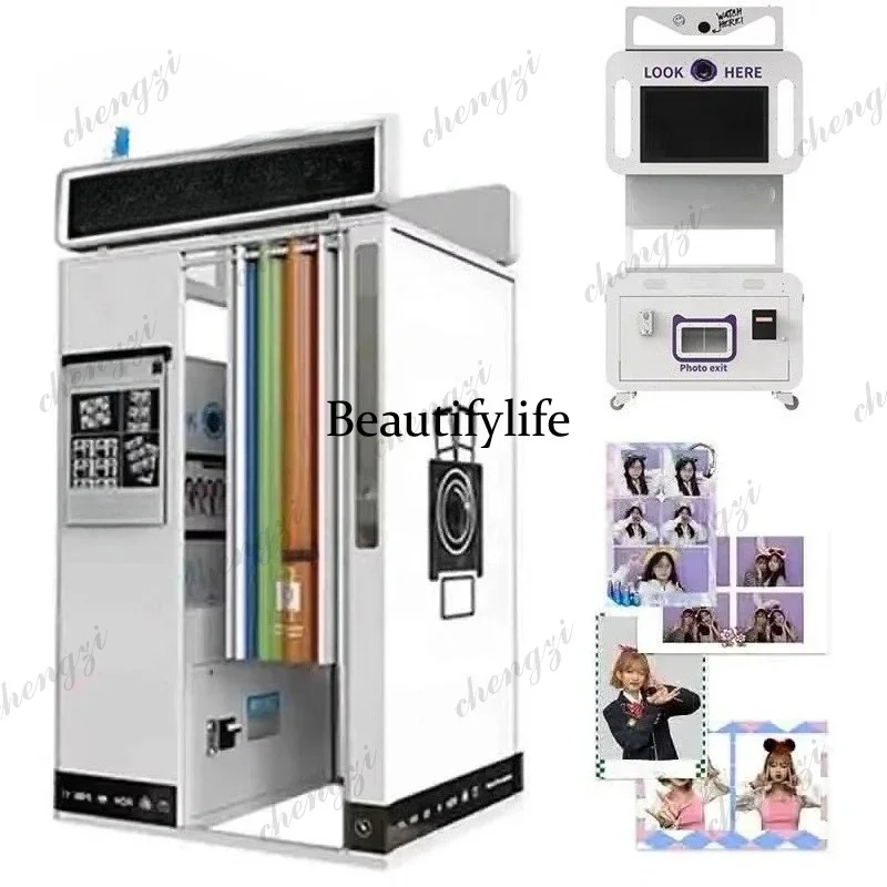 人事担当者向け写真撮影機セルフサービスインタラクティブキオス - Photo Booth Machine のレビューと価格