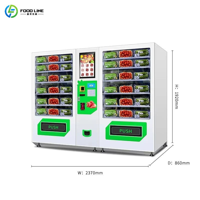 生鮮食品、サンドイッチ、果物、卵のロッカー式自動販売機、業務 - Commercial Vending Machine のレビューと価格