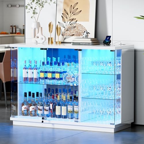 ロックとLEDライト付きガラスディスプレイキャビネット、モー - Glass Cabinet Display のレビューと価格